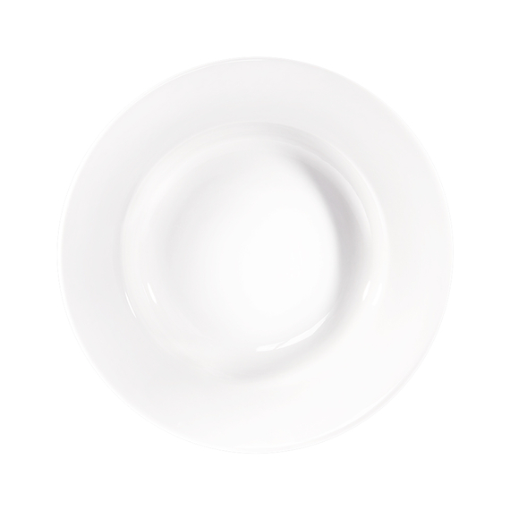 Tiefer Teller, reinweißes Hotelporzellan, Serie Isabell, Stalgast, Ø 250 mm, Bild 2