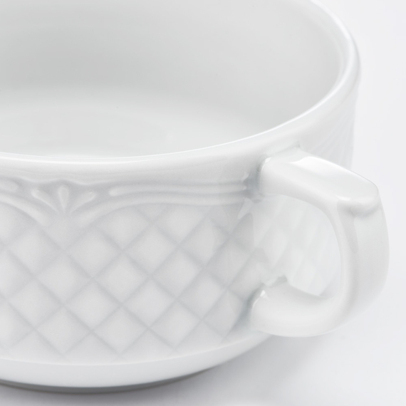 Kaffeetasse, Porzellan, weiß, Serie Aphrodite, Lubiana, 0,19 Liter, Bild 2