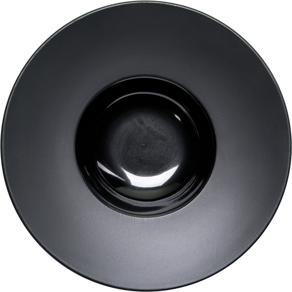 Porzellan Suppenteller aus der Serie Gourmet Kontrast, schwarz, Ø 230 mm, Bild 5