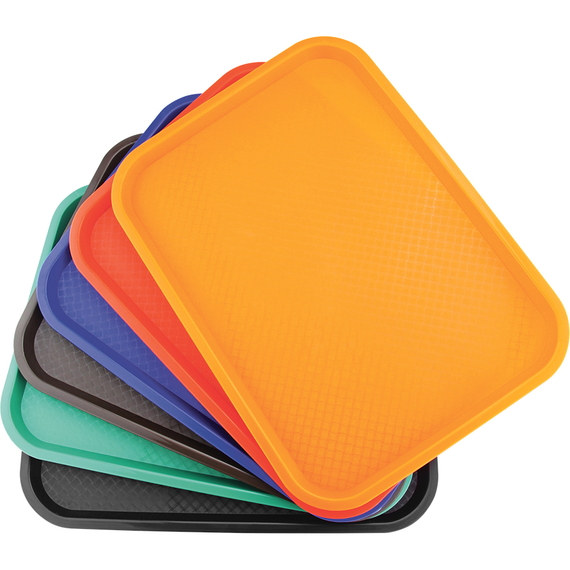 Fast Food Tablett 305 x 410 mm, schwarz, Bild 2