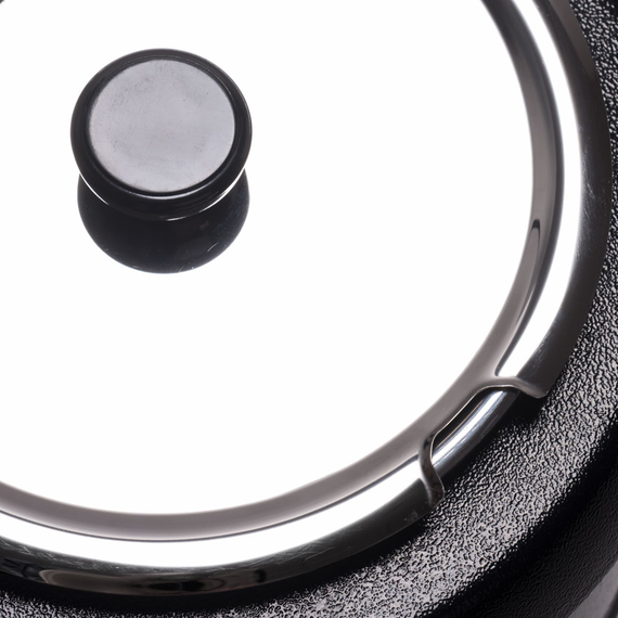 Elektrischer Suppentopf, schwarz, bauchige Form mit Digital-Display, 10 Liter, Bild 5