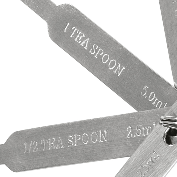 Stalgast Messlöffelsatz 4-teilig, 1,25 bis 15 Milliliter, Bild 2