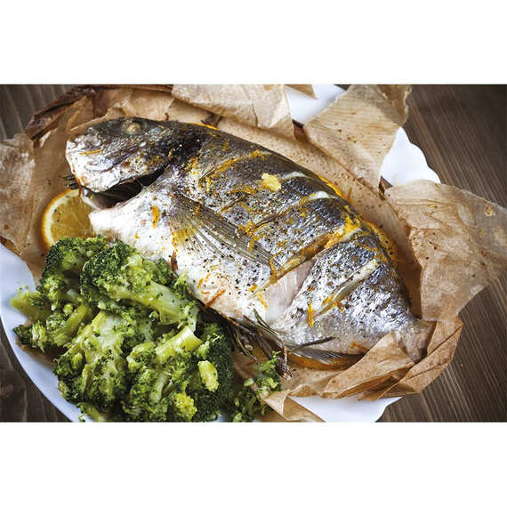 Beschichtetes Backpapier, Rolle 380 mm x 100 m (BxL), hellbraun, Bild 2