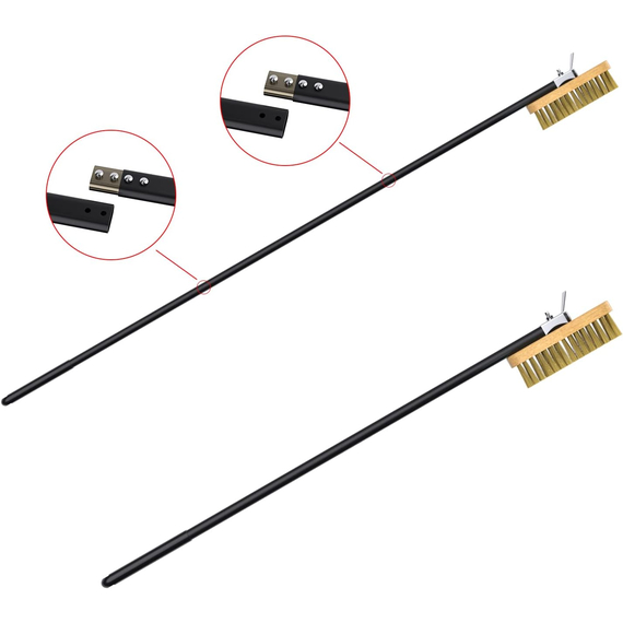 Ofenbürste, Griff abnehmbar, L. 1200 mm, Bild 3