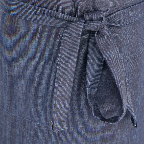 Nino Cucino Latzschürze, Mischgewebe, navy-blau, L. 92 cm, Bild 3