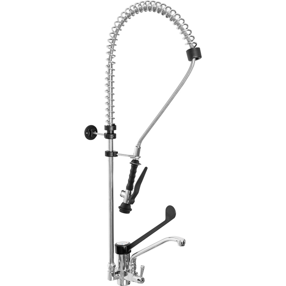 MONOLITH Geschirrbrause mit Mischbatterie, Einloch-Montage, mit Wasserhahn und Einhebelmischer