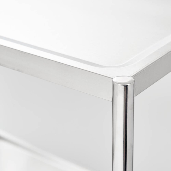 Stalgast Servierwagen mit zwei Borden von 800x500 mm, ohne Griff, Bild 3