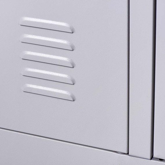 Spind, 800x450x1700 mm, 2-türig, Bild 5