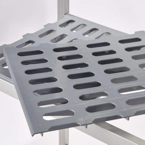 Stalgast Lagerregal aus Aluminium, 900x560x1680 mm (BxTxH), Bild 3