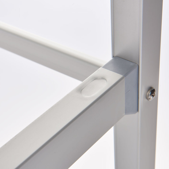 Stalgast Lagerregal aus Aluminium mit 2 Beinen 1469x460x1680 mm (BxTxH), Bild 5