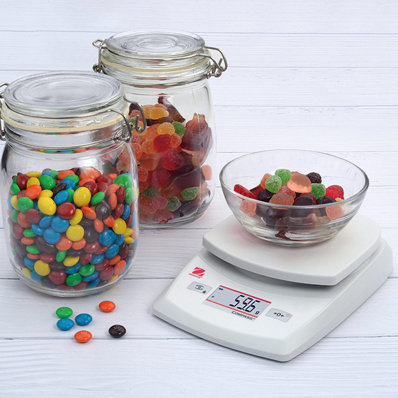 Portable Küchenwaage Kapazität 5,2 kg, Teilung 1 g, Abmessung 144 x 205 x 41 mm mm (BxTxH), Bild 4