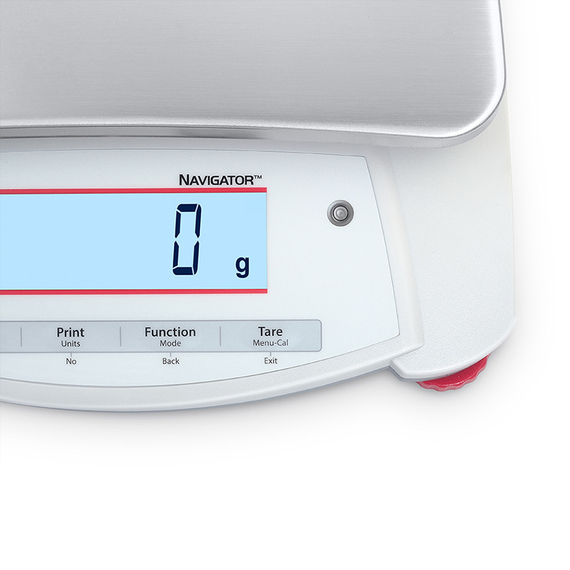Portable Mehrzweckwaage Ohaus Navigator, 240x250x74 mm (BxTxH), Wägebereich bis 6,4 kg, Teilung 2 g, Bild 5