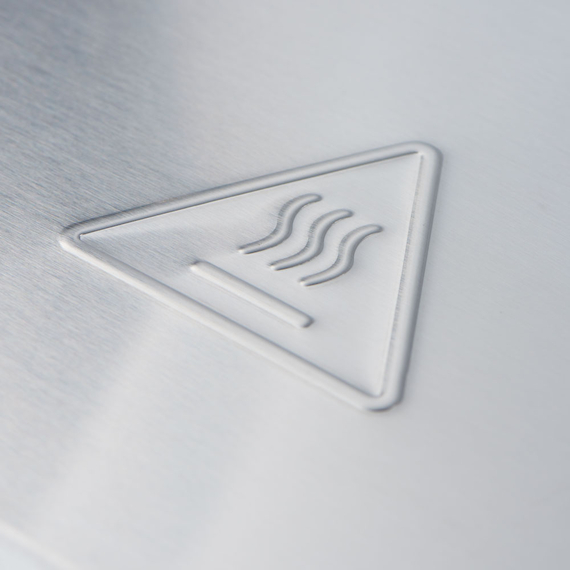 Doppel-Kontaktgrill CATERINA, 570x360x200 mm (BxTxH), 3,6 kW, Bild 5