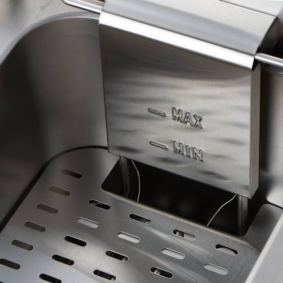 Doppel-Fritteuse CATERINA, 2x8 Liter, 415x430x315 mm (BxTxH), 2x 2 kW 230 V, Bild 6