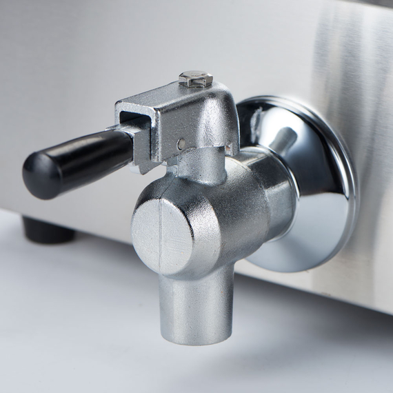 Fritteuse CATERINA, 10 Liter, mit Ablasshahn 300x510x390 mm (BxTxH), 3 kW 230V, Bild 2