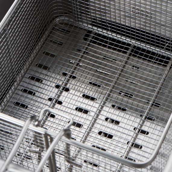 Fritteuse CATERINA, 10 Liter, mit Ablasshahn 300x510x390 mm (BxTxH), 3 kW 230V, Bild 6