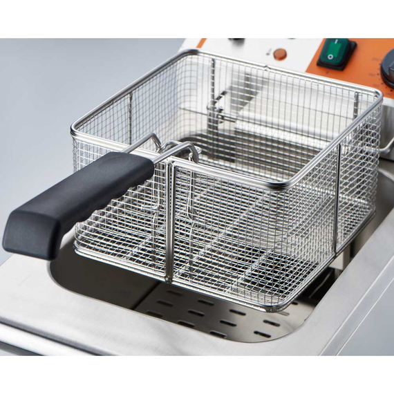 Fritteuse CATERINA, 10 Liter, mit Ablasshahn 300x510x390 mm (BxTxH), 3 kW 230V, Bild 3