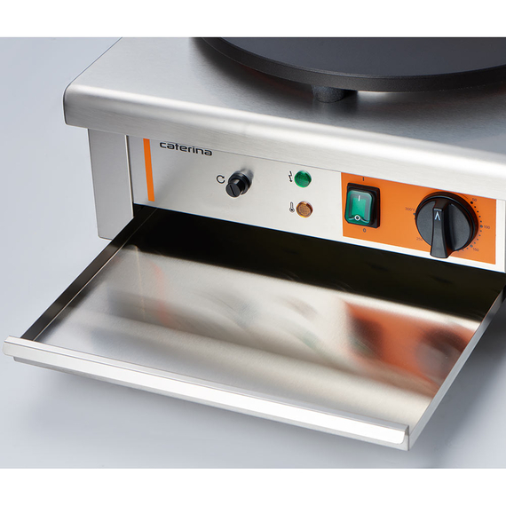 Crêpe-Gerät mit Ø 400 mm Platte, 450x470x220 mm (BxTxH), 3 kW 230 V, Bild 2