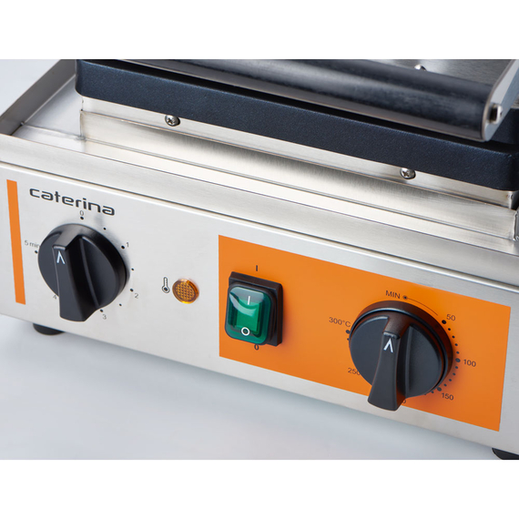 Waffeleisen CATERINA, antihaftbeschichtete Platte, 320x380x240 mm, 1,5 kW 230 V, Bild 2