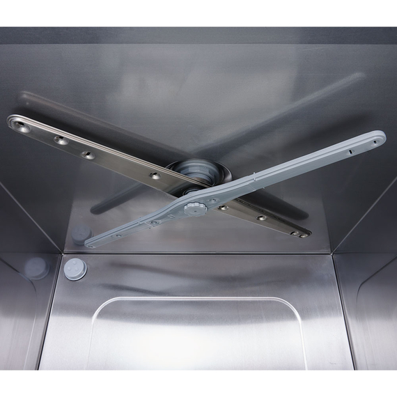 Stalgast Edelstahl Geschirrspülmaschine Aqua A3 GN1/1 mit Klarspülmittel-/Reinigerdosierpumpe und Ablaufpumpe, 2 Spülprogramme, Bild 5