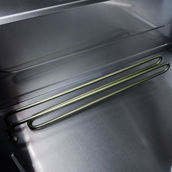 Stalgast Edelstahl Geschirrspülmaschine Aqua A3 GN1/1 mit Klarspülmittel-/Reinigerdosierpumpe und Ablaufpumpe, 2 Spülprogramme, Bild 6