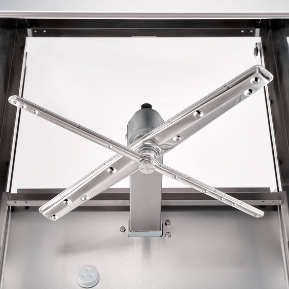 Stalgast Edelstahl Haubenspülmaschine Aqua H3 mit Klarspülmittel- und Reinigerdosierpumpe, Bild 8