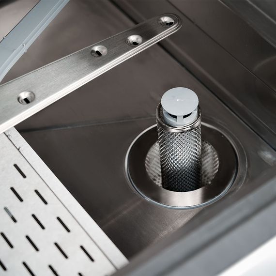 Stalgast Edelstahl Geschirrspülmaschine Aqua A5 GN1/1 mit Ablauf-, Klarspülmittel- und Reinigerdosierpumpe sowie 3 Spülprogrammen, Bild 9