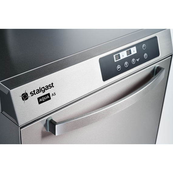 Stalgast Edelstahl Geschirrspülmaschine Aqua A5 GN1/1 mit Ablauf-, Klarspülmittel- und Reinigerdosierpumpe sowie 3 Spülprogrammen, Bild 5