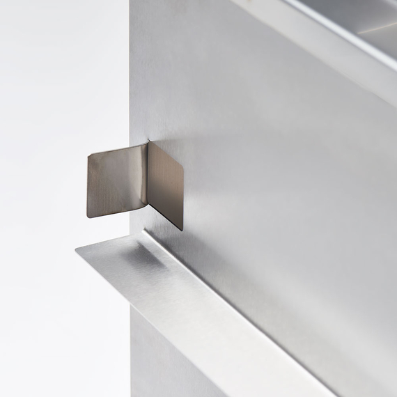 Edelstahl Untergestell für Geschirrspülmaschinen AQUA A3 und AQUA A5 von Stalgast, Bild 3