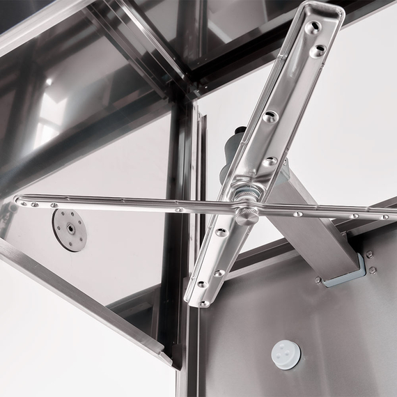 Stalgast Edelstahl Haubenspülmaschine  Aqua H5 mit Klarspülmittel- und Reinigerdosierpumpe, 3 Spülprogramme, Bild 4