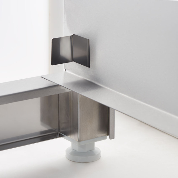 Edelstahl Untergestell für Gläserspülmaschinen AQUA A3 von Stalgast, Bild 5