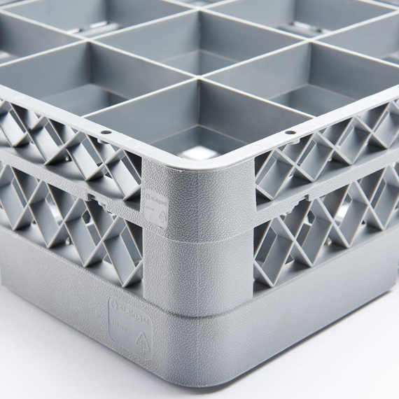 Stalgast Spülkorb für Gläser und Tassen, 25 Fächer, 500 x 500 mm, Bild 4