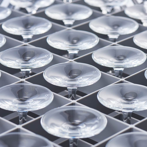 Stalgast Spülkorb für Gläser und Tassen, 36 Fächer, 500 x 500 mm, Bild 5