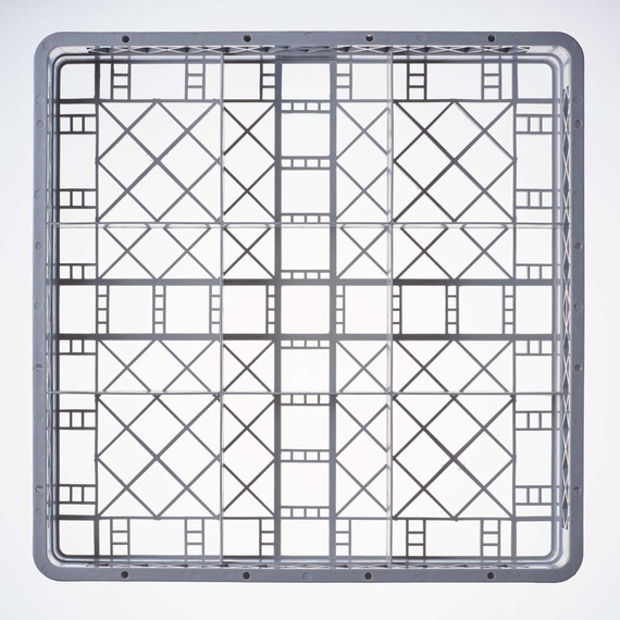 Stalgast Spülkorb für Gläser und Tassen, 49 Fächer, 500 x 500 mm, Bild 3