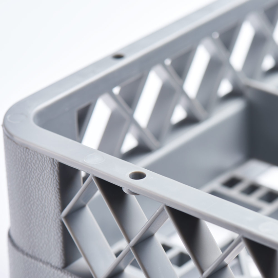 Stalgast Spülkorb für Gläser und Tassen, 49 Fächer, 500 x 500 mm, Bild 4