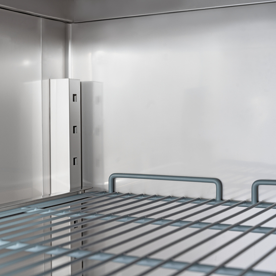 Starline Edelstahl Kühlschrank mit Rädern, GN 2/1, 740x830x2010 mm (BxTxH), 650 L, Bild 5