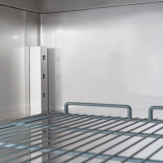 Starline Edelstahl-Tiefkühlschrank, GN 2/1, 740x830x2010 mm (BxTxH), 0,48 kW, Bild 3