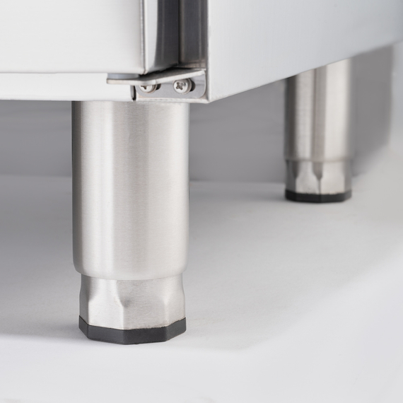 Starline Edelstahl Kühltisch, 2-türig, GN 1/1, 1360x700x850 mm (BxTxH), ohne Aufkantung, Bild 7