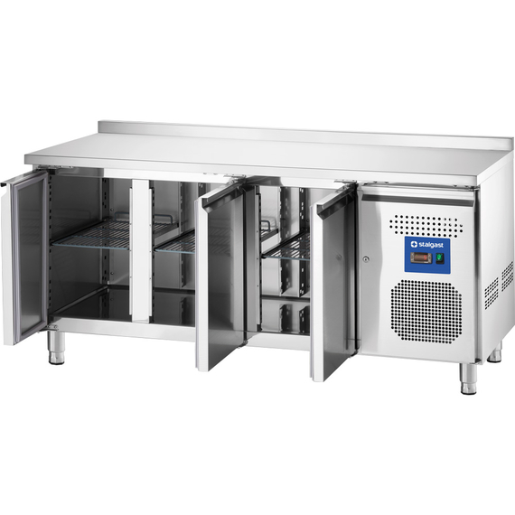 Starline Kühltisch, 3-türig, GN1/1, 1795x700x850 mm (BxTxH), mit Aufkantung, Bild 2