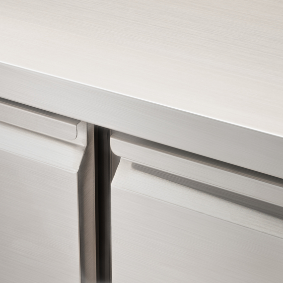 Starline Saladette, 2-türig, GN 1/1, Aufnahme 5x GN 1/6, 900x700x1000 mm (BxTxH), Bild 2