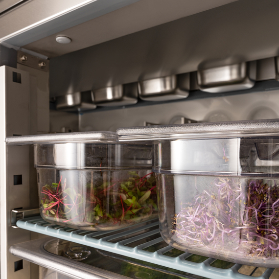 Starline Saladette, 2-türig, GN 1/1, Aufnahme 5x GN 1/6, 900x700x1000 mm (BxTxH), Bild 6