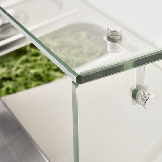 Starline Pizzakühlaufsatz, 9x GN 1/3, Edelstahl 2000x395x440 mm (BxTxH), Bild 5