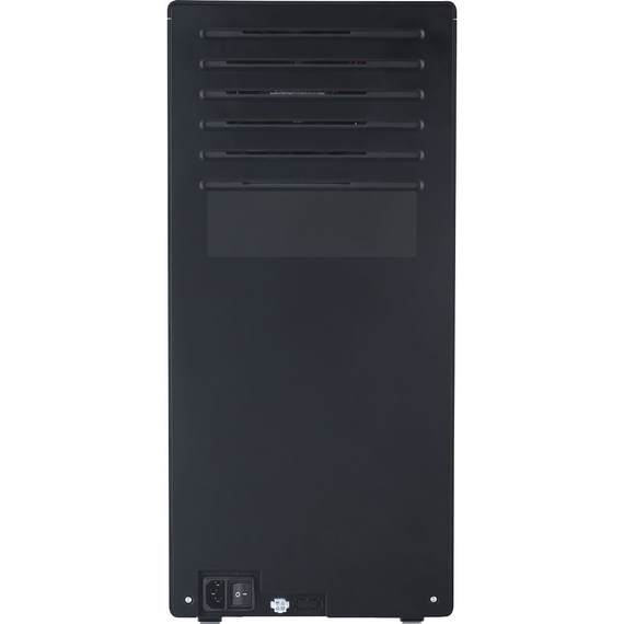 Milchkühlschrank, schwarz, mit Temperaturanzeige, 240x470x610 mm (BxTxH), 0,065 kW, Bild 5