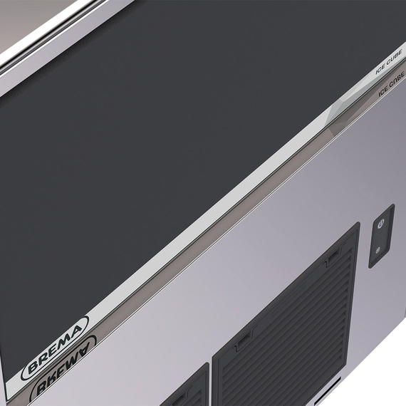 BREMA Eiswürfelbereiter wassergekühlt, 72kg/24h, Abmessung 738 x 600 x 1030 mm (BxTxH), Bild 5