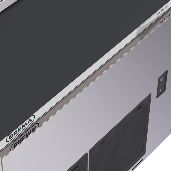 BREMA Eiswürfelbereiter wassergekühlt, 80kg/24h, Abmessung 738 x 600 x 1030 mm (BxTxH), Bild 5