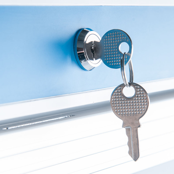 Stalgast weißer Kühlschrank GT76 mit Glastür, 469 Liter, Bild 3