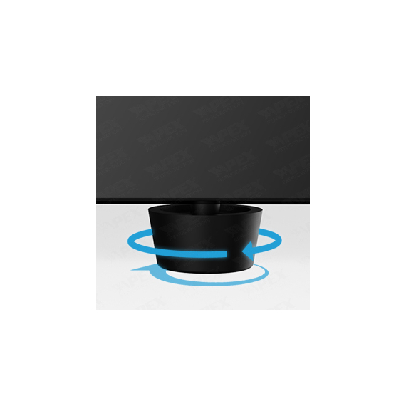 Bar Display Cooler, zwei Schiebetüren, 900x530x835 mm (BxTxH), schwarz, Bild 3