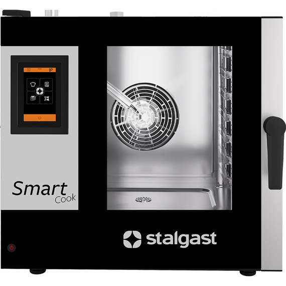 Stalgast Kombidämpfer SmartCook, Touchscreen, 7x GN1/1, gasbetrieben