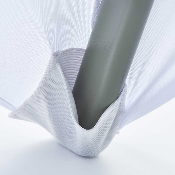 Stalgast Stretchhusse für Buffet-Klappstuhl mit ca. 465 x 530 x 900 mm (BxTxH), weiß, Bild 2