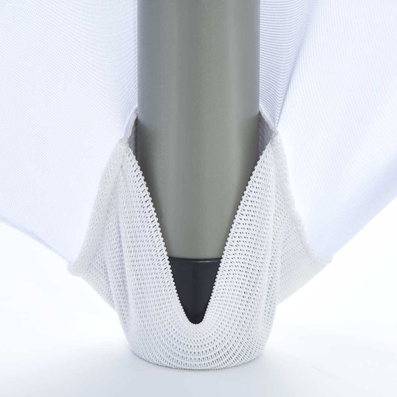 Stalgast Stretchhusse für Buffettische von ca. 1840x750x740 mm, weiß, Bild 4